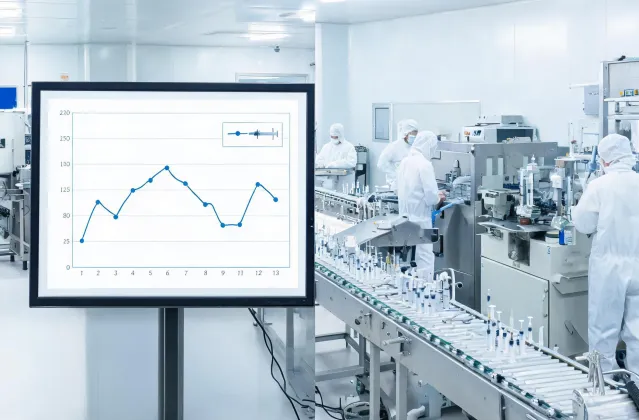 Manufacturing water usage chart